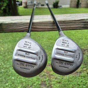 Custom Fit 'Match Stix' Oversized 5 & 7 Fairway Wood Golf Clubs- PM40i Flex - RH